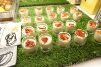 dekorativer Nachtisch