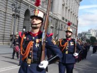 Wachablösung vor dem Königspalast