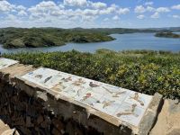 Aussichtspunkt auf die Lagune des Naturschutzgebietes