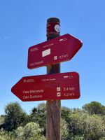 Weiter geht's zur Cala Macarella