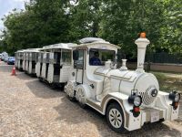Spanien, Aranjuez, Fahrt durch die Gartenanlage