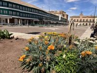 Spanien, Almagro, Plaza Mayor
