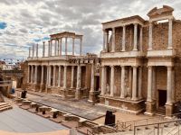 Spanien, Mérida, Amphitheater
