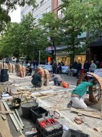 Spanien, Cáceres, Mauern von Rundfenstern