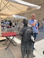 Spanien, Cáceres, mit lokalem Guide David