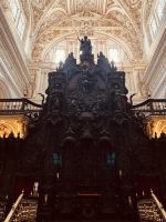 Spanien, Córdoba, Chorgestühl von Cornejo