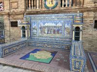 Spanien, Sevilla, Plaza de Espana