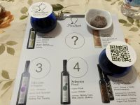 Spanien, Hacienda Basilippo. Olivenöl-Verkostung