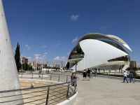 Spanien, Valencia, Opernhaus von Calatrava