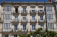 einladende Fassade in Burgos