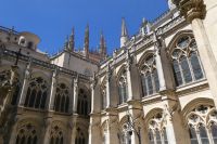 im Innenhof der Kathedrale von Burgos