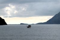 Morgenstimmung bei trübem Wetter in Santona