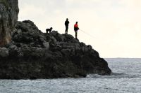 vielleicht beißt ja ein Fisch