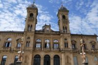 das Casino ist heute das Rathaus von San Sebastian