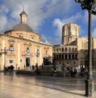 Spanien, Valencia, Abendstimmung