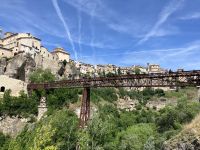 Spanien, Cuenca und die Eisenbrücke San Pablo
