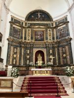 Spanien, Impressionen aus Chinchón, Altarbild von Goya