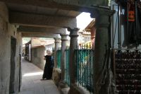 romantischer Durchgang in Combarro