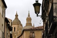 Ausblick zur Kathedrale von Segovia