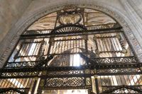 filigrane Holzarbeit in der Kathedrale von Segovia