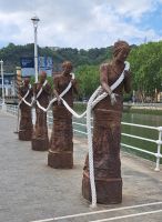 Kunst am Fluss Nervion Bilbao 