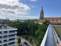 Spanien, Bilbao, Blick von der Hotel-Terrasse Occidental