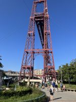 Spanien, Bilbao, Stadtrundfahrt, Schwebefähre