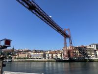 Spanien, Bilbao, Stadtrundfahrt, Schwebefähre