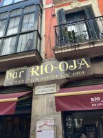 Spanien, Bilbao, Plakette für Überschwemmung am 27.08.83