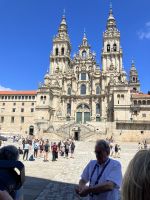 Spanien, Santiago de Compostela mit Fremdenführer Francisco