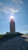 Spanien, Küstenstadt A Coruña, Herkulesturm
