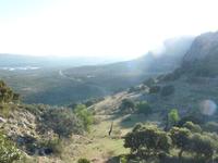 Blick vom Hotel nahe Zuheros