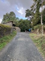 Spanien, Eberhardt-Wandergruppe auf dem Jakobsweg