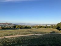 Spanien, Monto do Gozo, Blick auf Santiago de Compostela