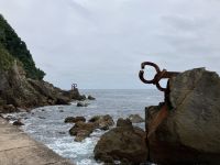 Nordspanien, San Sebastian, Peine del Viento