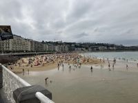 Nordspanien, San Sebastian, La Concha-Strand