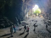 Höhle Cova de Coloms/Menorca/Balearen