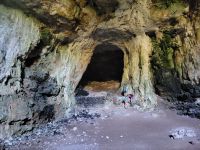 Höhle Cova de Coloms/Menorca/Balearen