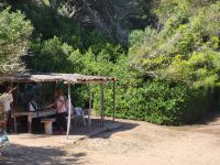 Rastplatz bei Playa de Binigaus/Menorca/Balearen