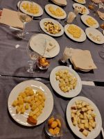 Mahon-Käse Kostprobe /Finca S'Hort de Sant Patrici/Menorca/Balearen