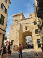 Stadttor/Altstadt von Mahon/Menorca/Balearen