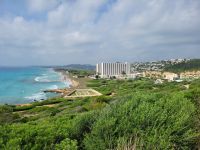 Camí de Cavalls/Blick auf Son Bou/Menorca/Balearen