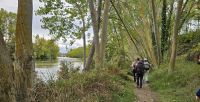 Wanderung am Ebro Ufer von Brinas nach Haro