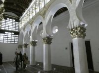 in der einstigen Synagoge 