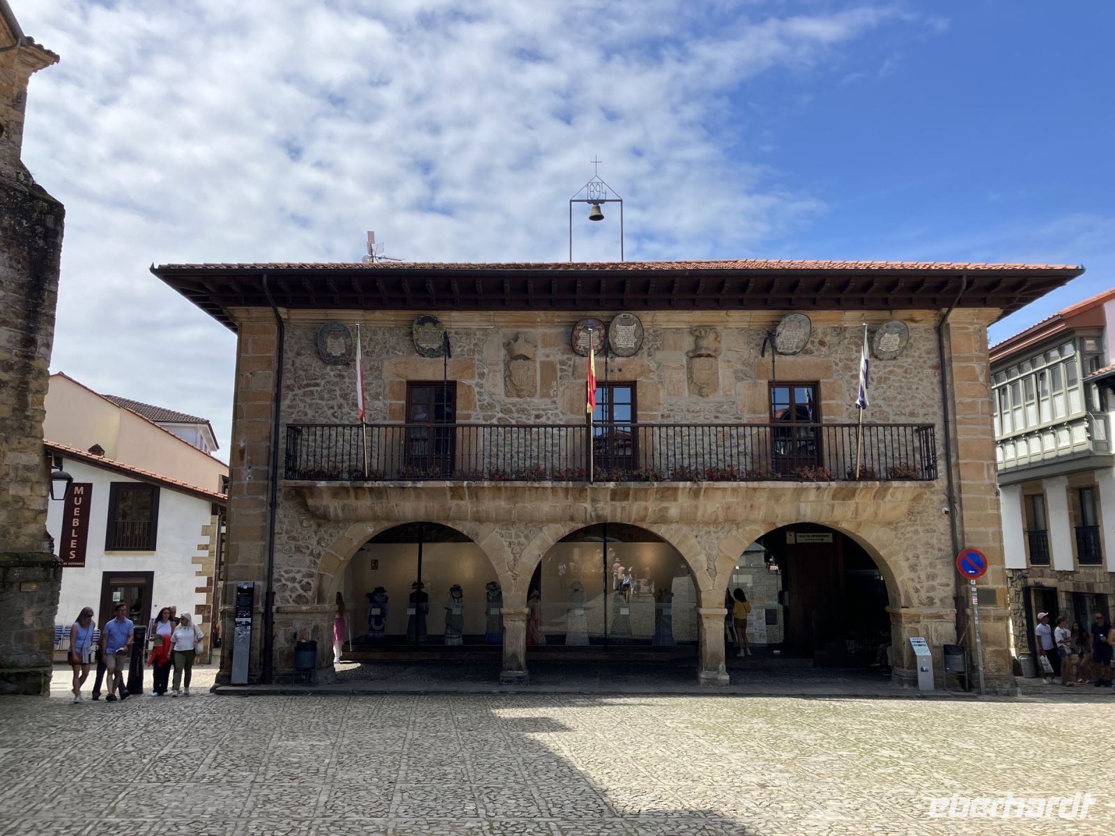 Nordspanien, Comillas Rathaus