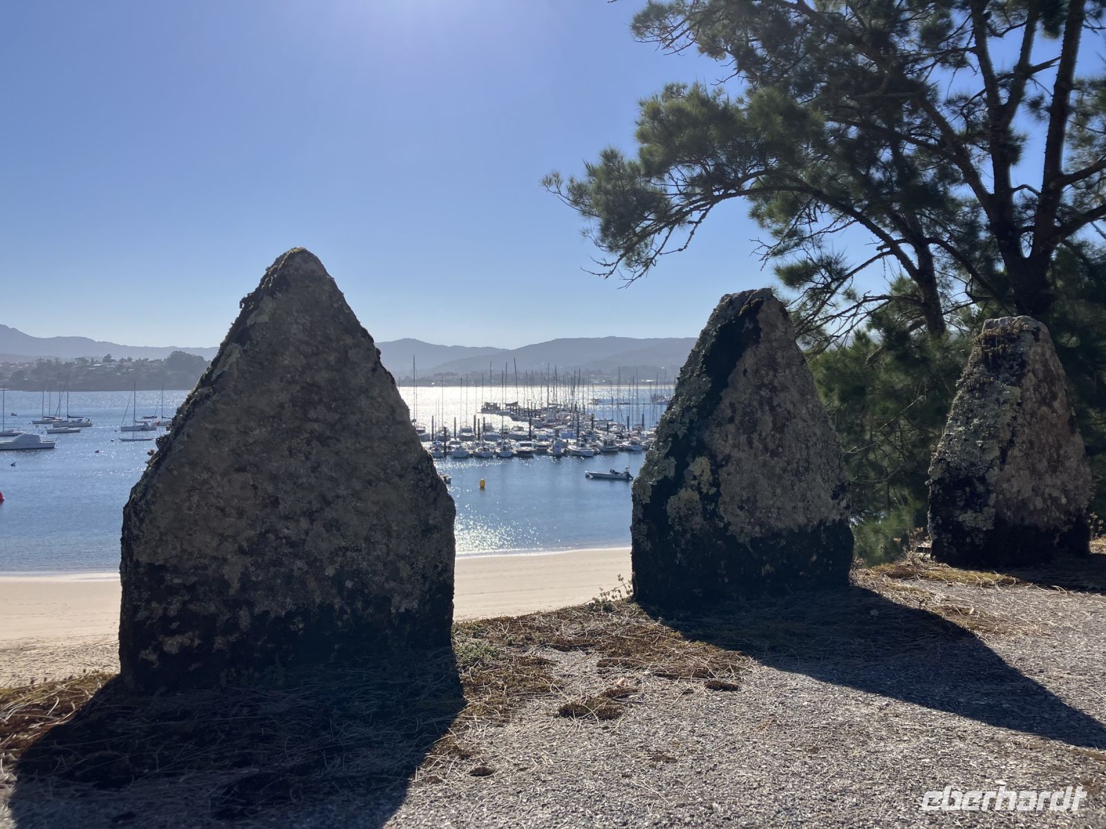 Nordspanien, Galicien, Blick auf Baiona