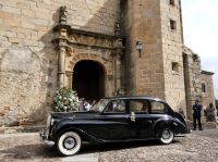 Kulisse für die Hochzeit in Cáceres