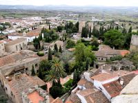 Blick auf Trujillo von einem der Türme