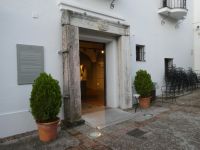 ein letzter Blick zum Parador in Merida