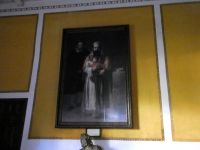 ein bärtiger Heiliger der stillen kann